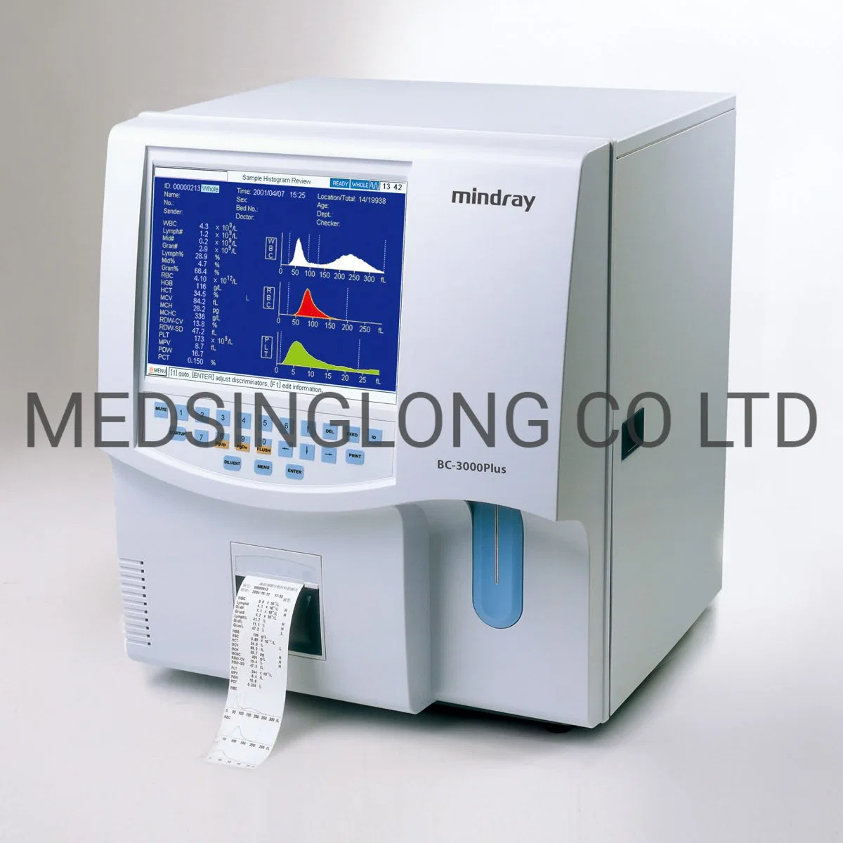 Mindray Bc-3000plus 3-Part Hematology Analyzer Lab Equipment