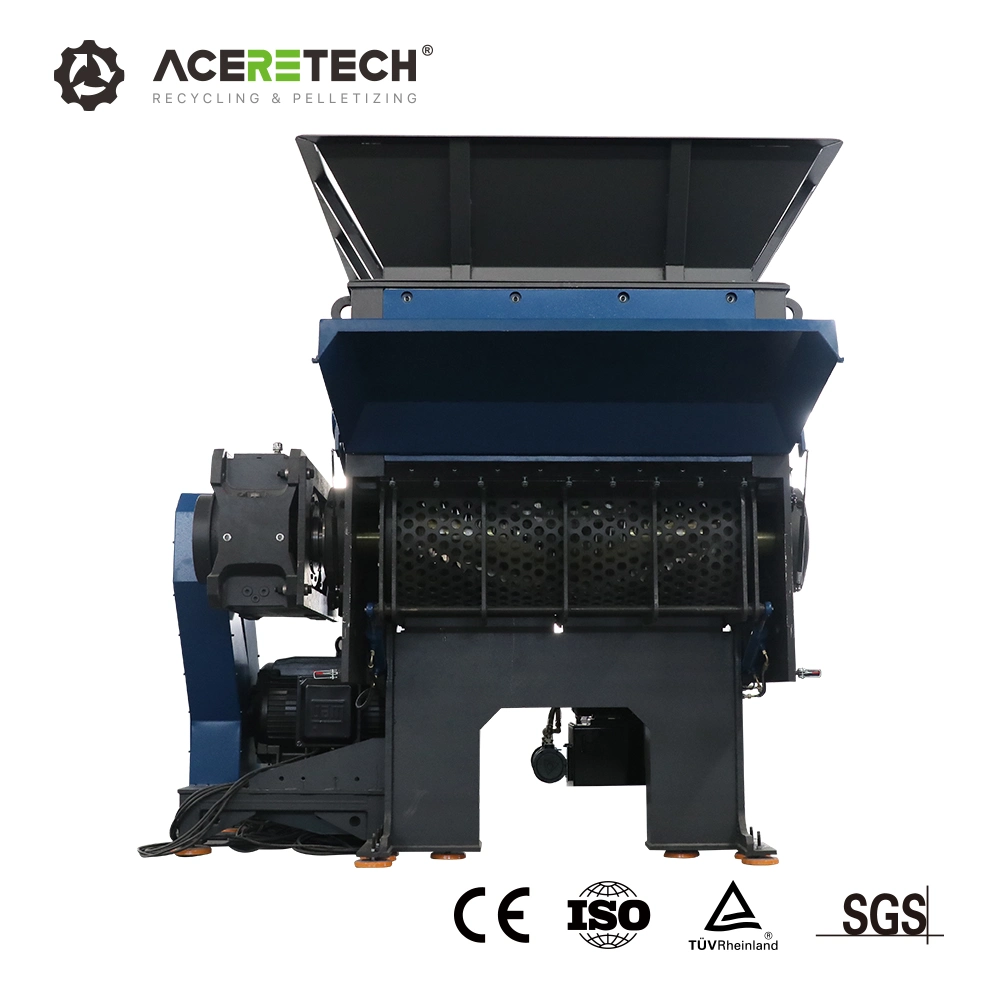 Aceretech Free Accessories Wood Pallet Single Shaft Used Plastic Shredder Granulators