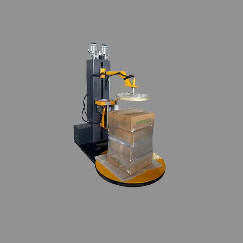 High quality/High cost performance Automatic Pallet Wrapping Packaging Film Winding Strapping Machine