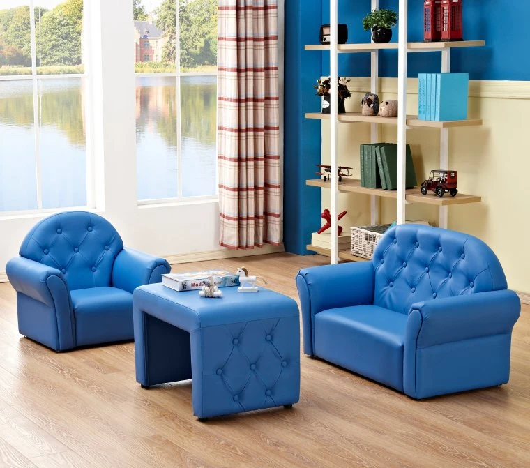 Un ensemble de Sofas, deux sièges pour enfants canapé, confortable canapé pour la maternelle et la maternelle, canapé moderne, canapé de salon, canapé d'école primaire