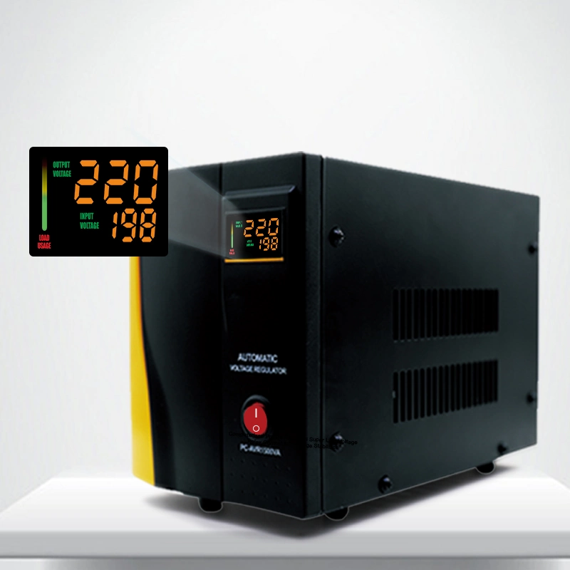 Ttn 1000va AC Automatic Voltage and Frequency Stabilizer Single Phase Input 110-270va 50/60Hz Output 220V&plusmn; 10%