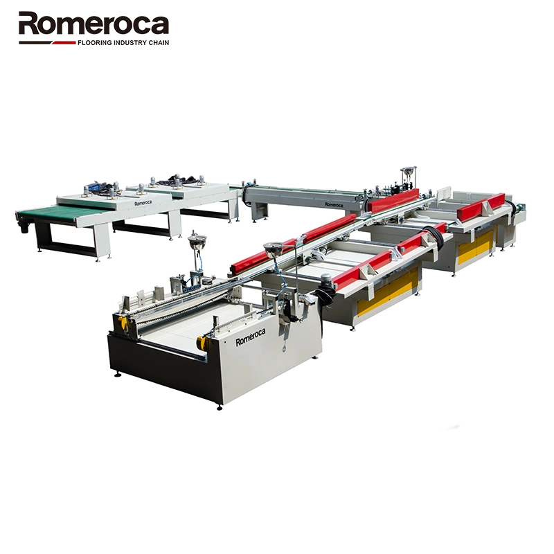 Top Quality Automatic Wood-Plastic Material PVC/Spc Floor V-Groove Painting Equipment