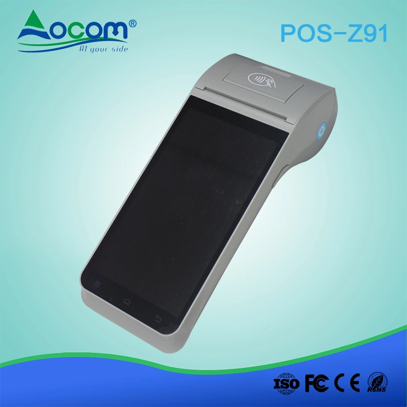 Rugged Handheld Android POS Terminal with Printer
