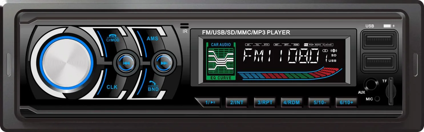 مشغل MP3 للسيارة USB مع Bluetooth® FM