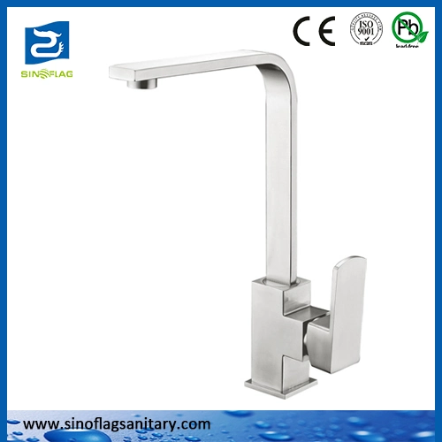 Sanitary Sink Water Faucet Tap Stainless Steel 304 Kitchen Mixer