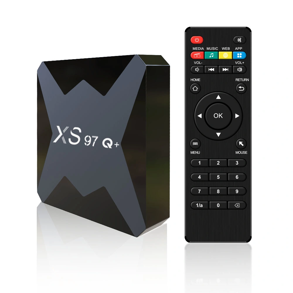 Xs97 Q+ Android 10 TV Box 1g 8g Emmc 2.4G WiFi STB Android Box 1GB RAM