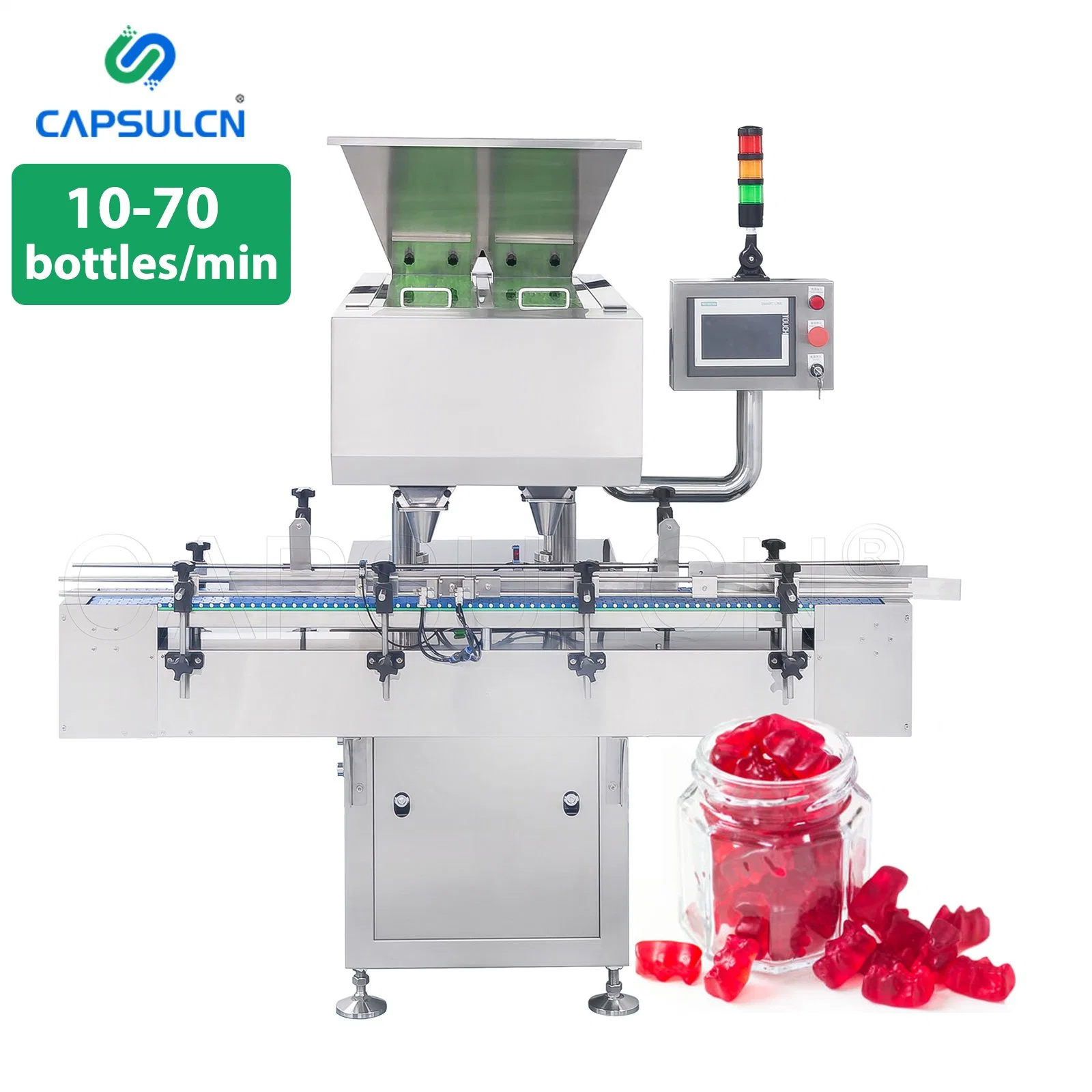 Botcn-Cot 16 High Productive Multi-Channel Automatic Intelligent Pill Tablet Capsule Counting Bottling Machine