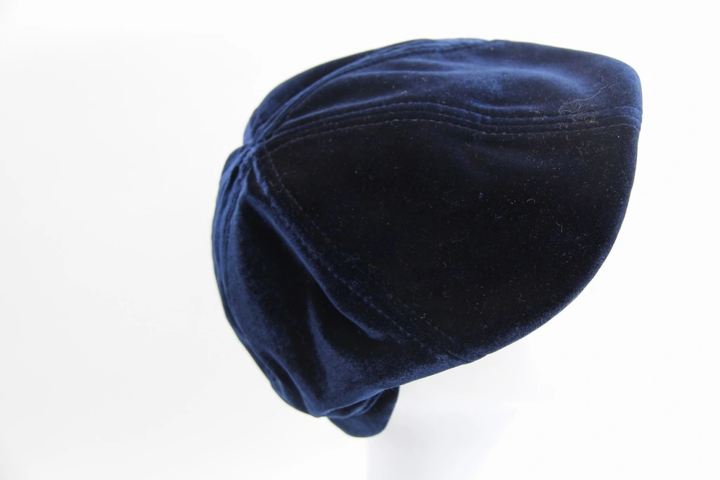 Polyester Peaked Cap Samt Stoff Erwachsene Mode Hut Geeignet Frühjahr Und Herbst