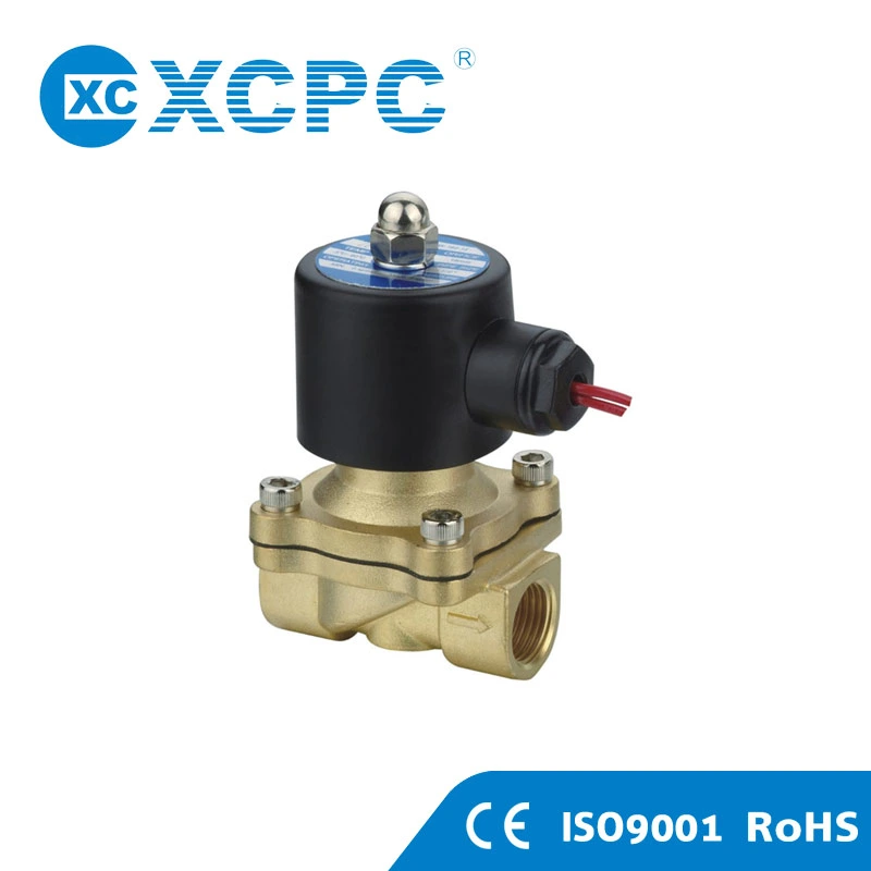 2W Series Normal Open Type Brass Solenoid Valve