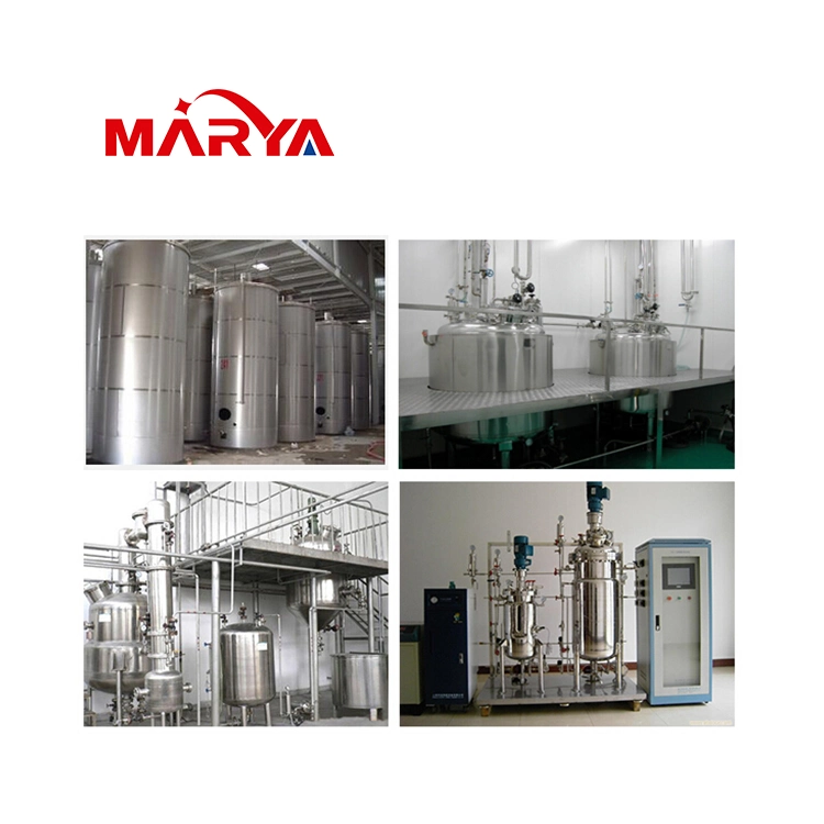 Industrial Equipment Stainless Steel Gas Chemical Liquid Water Storage Tank for Pharmaceutical