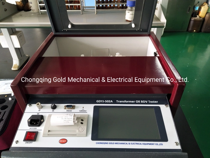 80kV 100kV Transformator Öltemperaturmessung Isolieröl BDV Dielektrikum Spannungsprüfer