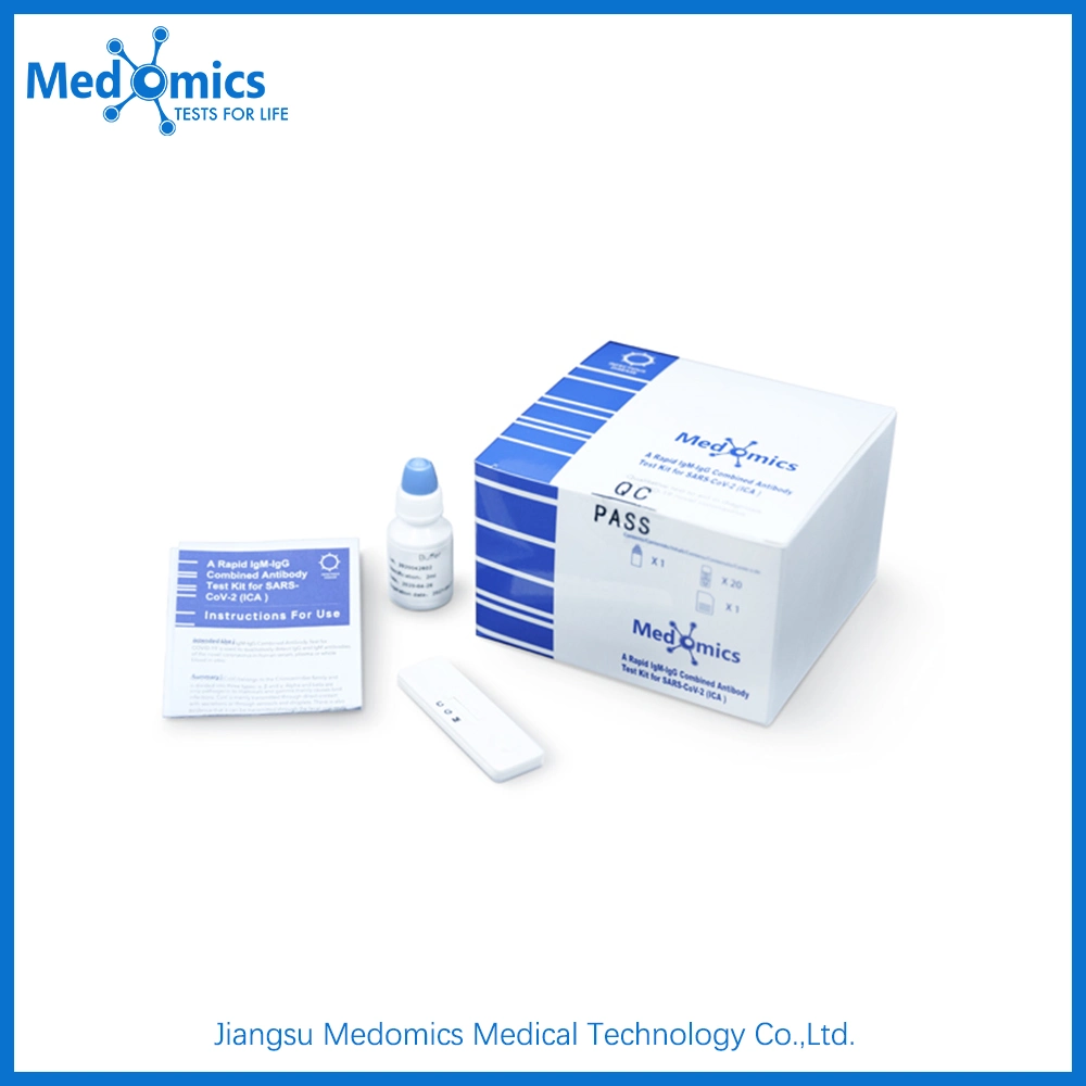 Medomics Nuevo C-O-V-I-N-G-2 Virus nuevo Kit de detección de anticuerpos rápido