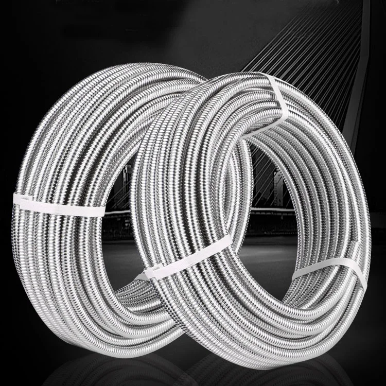 Manufacture Shower Hose Pipe Hose High Pressure Stainless Steel Flexible PVC Shower Hydraulic Hose