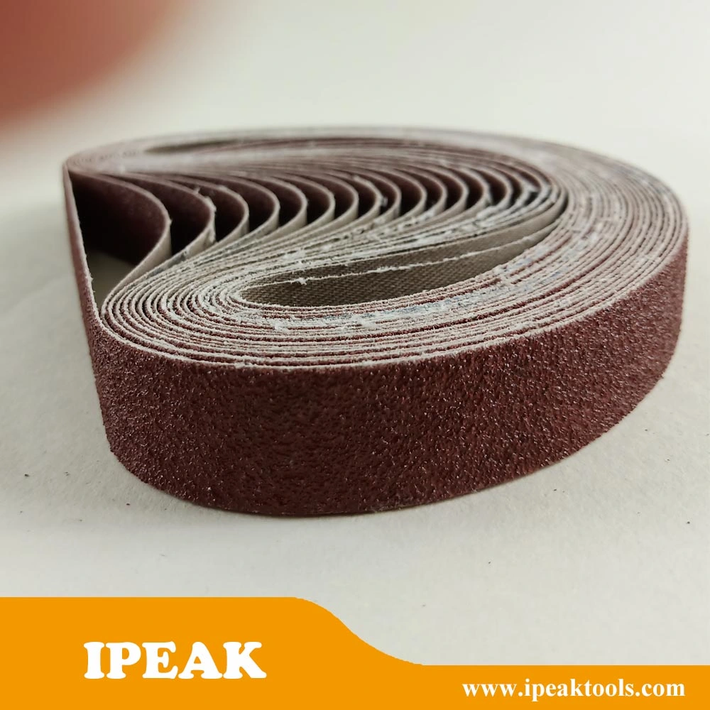 High quality/High cost performance Free Sample 100X610mm Aluminum Oxide Sanding Belt for Polishing Stainless Steel