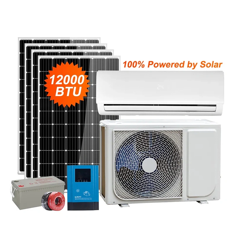 6000m3/H DC Solar Power 12V Window Air Conditioner Evaporative Air Cooler with Solar Panel