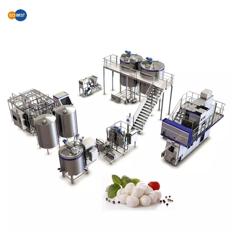 Factory High Quality Evaporated Dairy Production Line Milk Plant Processing Yogurt Making Machine Manufacture