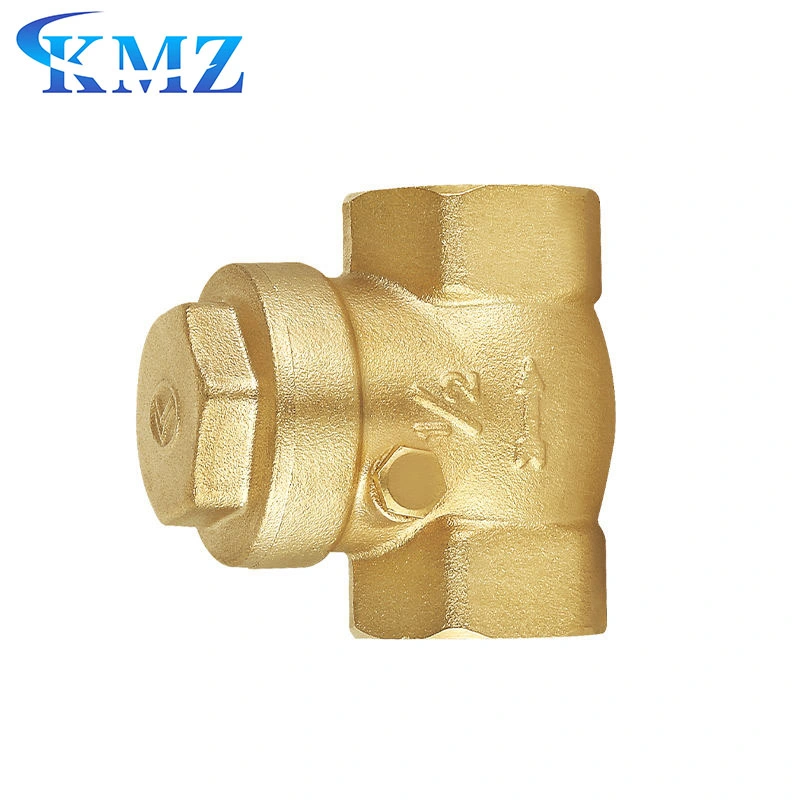 200wog Soft Seat Rubber Clapper 1/2" NPT Brass Swing Check Valve