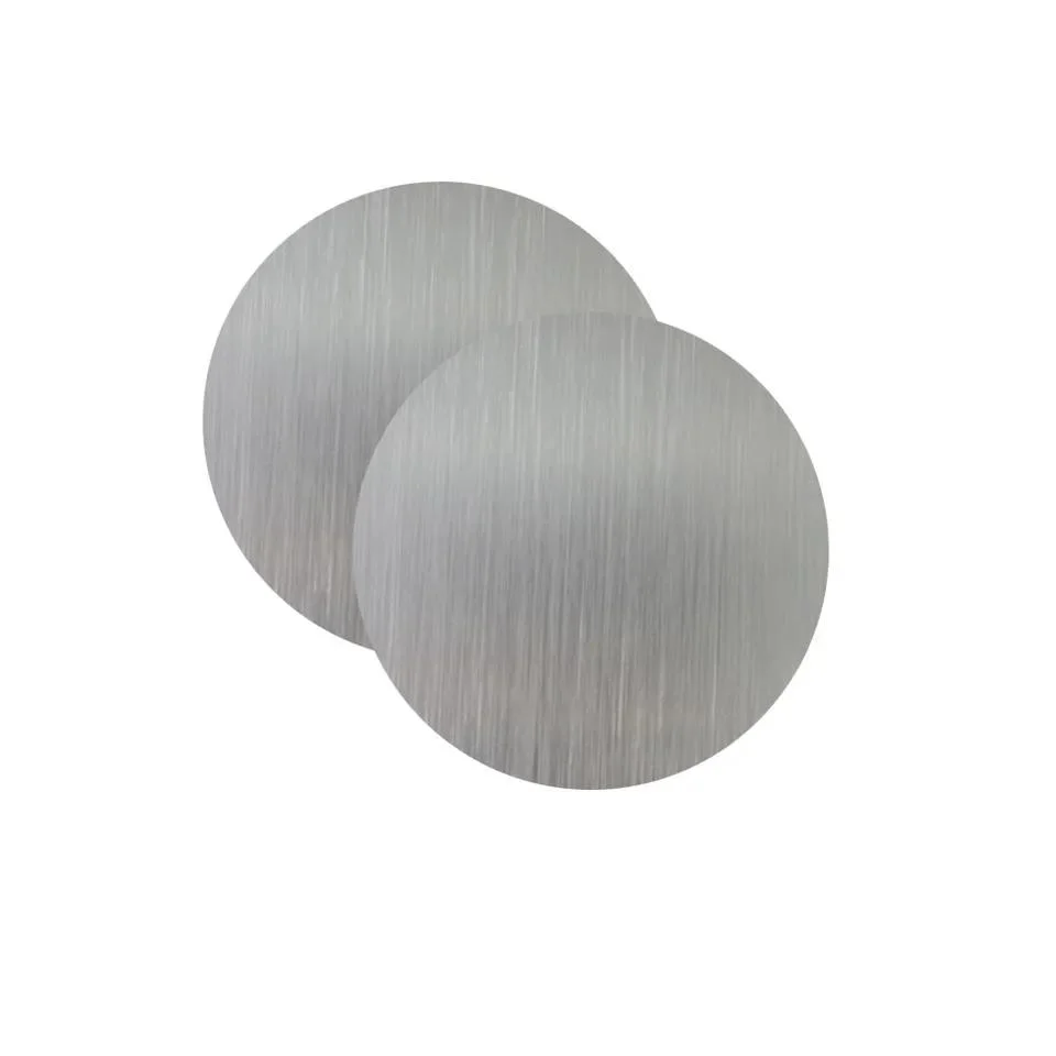 1050 1060 3003 O H12 H14 cercle en aluminium/plaque en tôle ronde