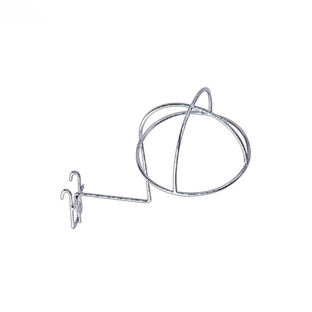 Chrome Slatwall Display Metal Wire Hat Hook for Hanging Hat Holder