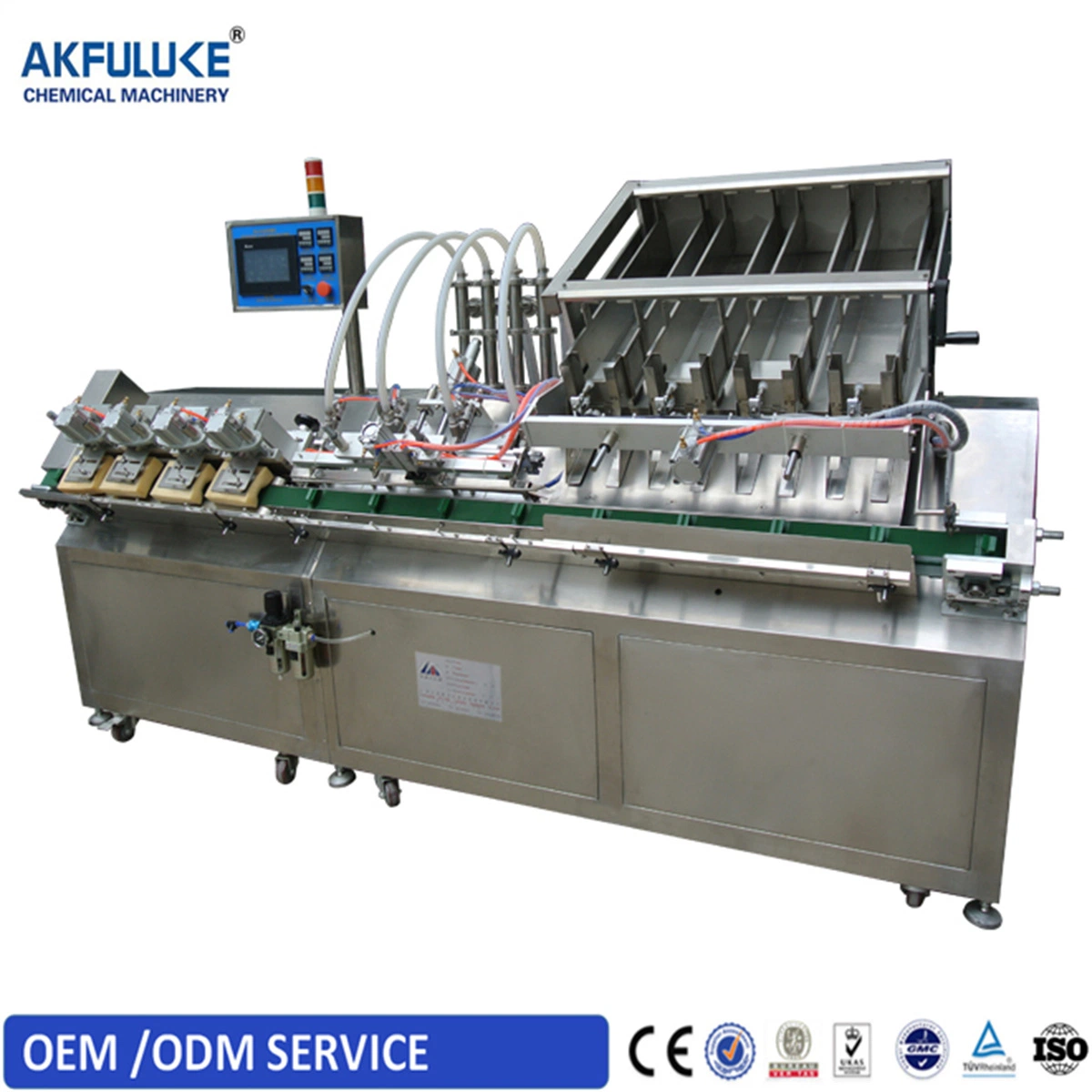 New Product Automatic Plastic Toothpaste Cosmetic Cream Soft Tube Filling Sealing Machine Automatic Linear Type Filling Olive Oil/ Sunflower Oil/ Bean Oil