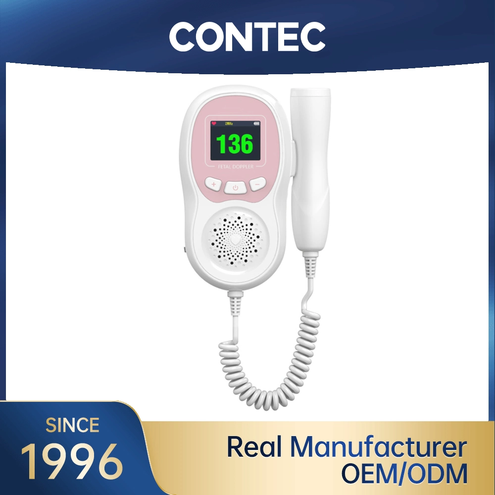 Contec10c/Contec10cl Pocket Fetal Doppler Baby Heart Rate Monitor (Карманный допплер плода: Монитор частоты сердечных