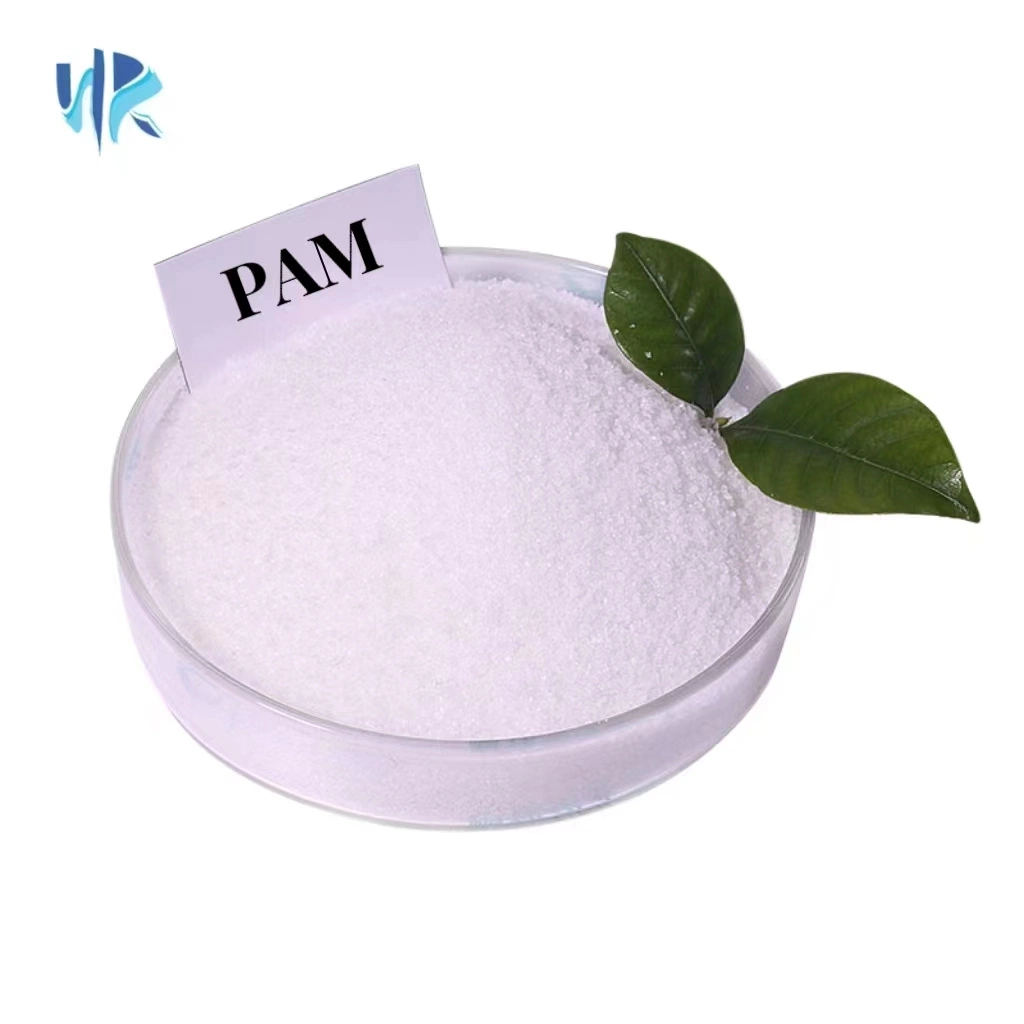 PAM de alto peso molecular (productos químicos de poliacrilamida) Para lavado de arena tratamiento de aguas residuales