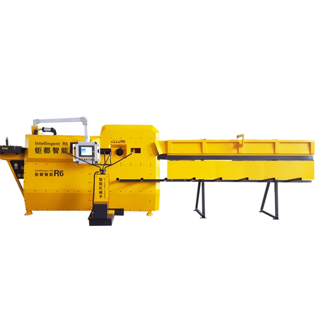 Hot Sale R6 Rebar Bending Machine Processing 5-10mm Wire