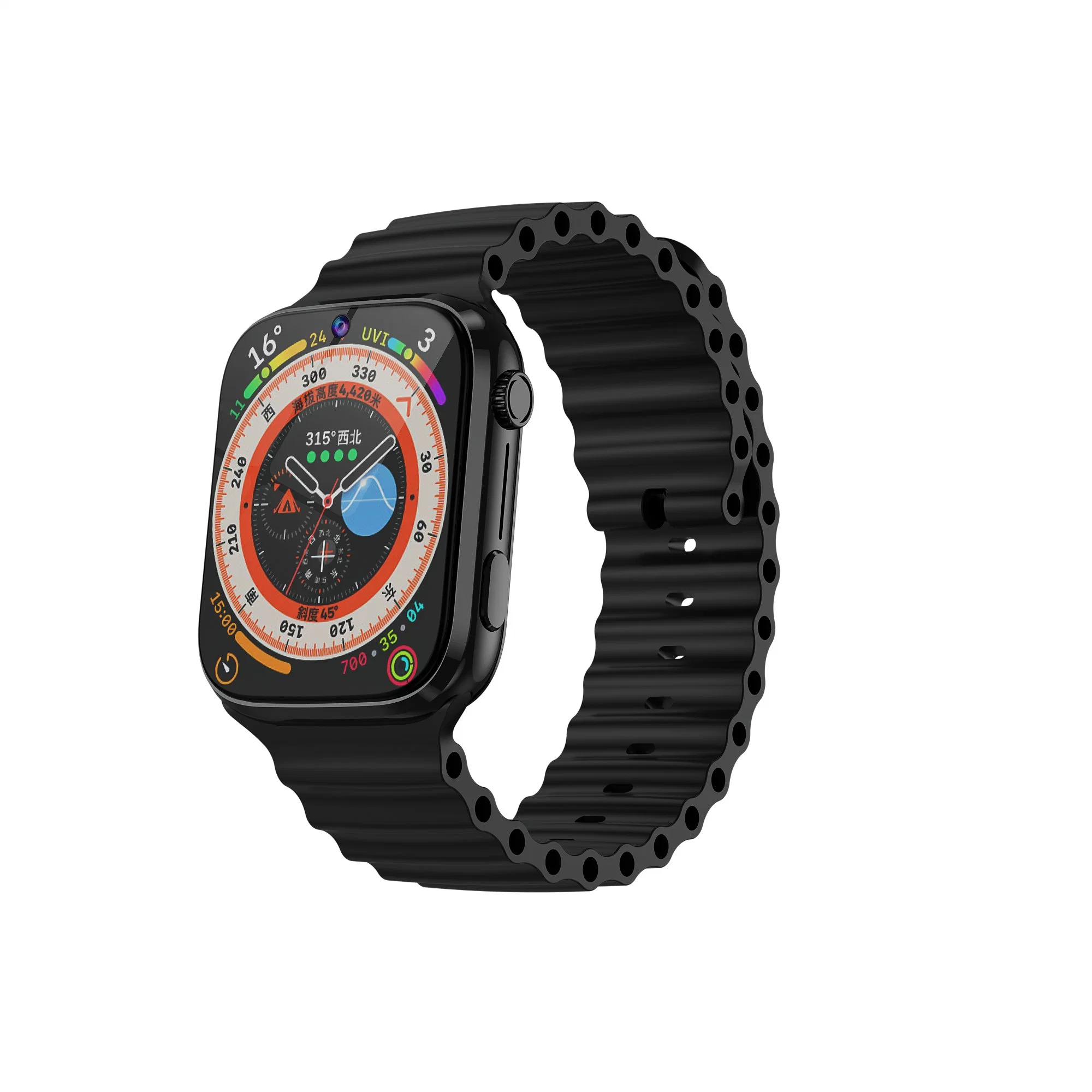 API gratis de SDK impermeable 4G Smart Watch Sos Salud de los ancianos Ranura para tarjeta SIM de Medical Watch
