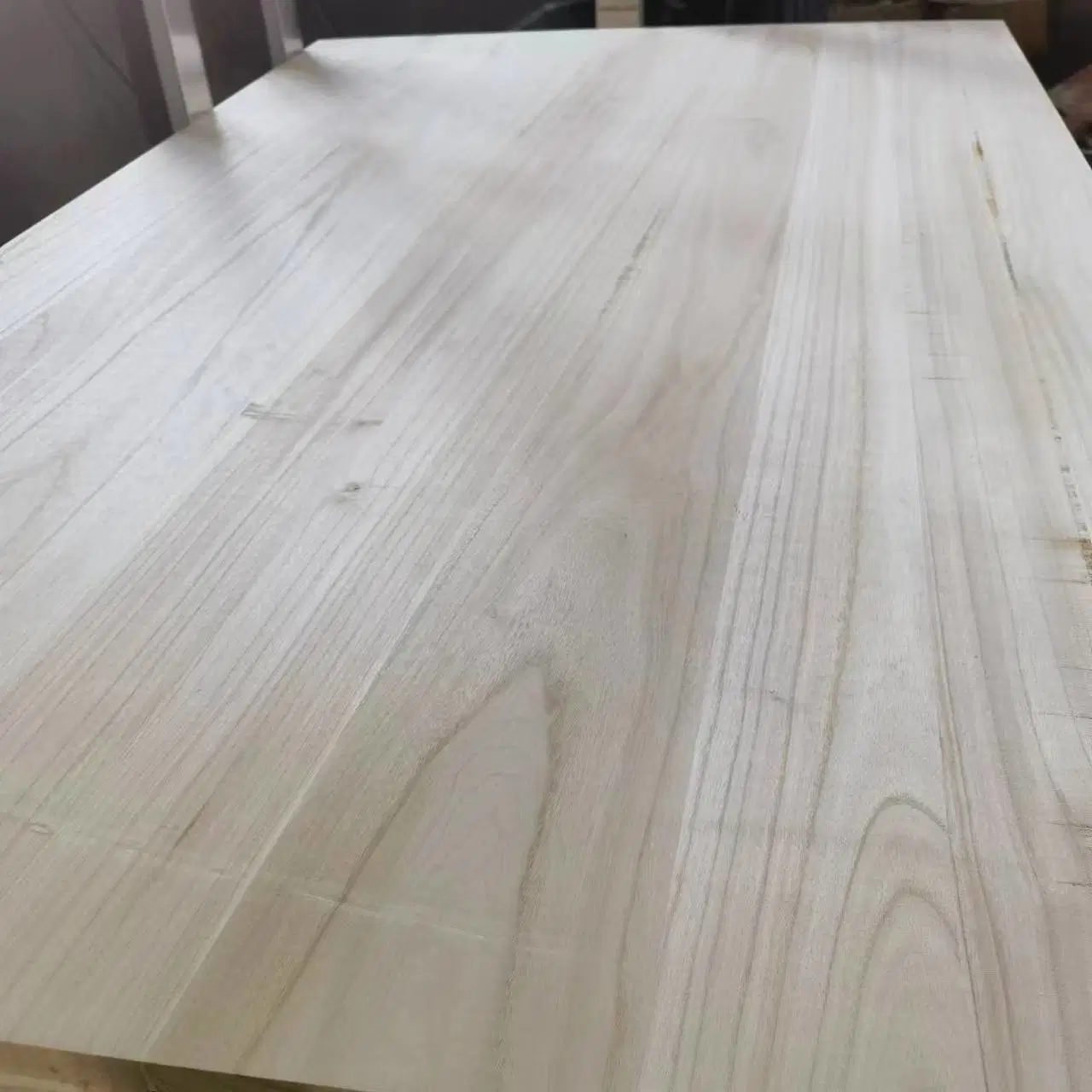 Paulownia Wood Edge Geklebte Paneele