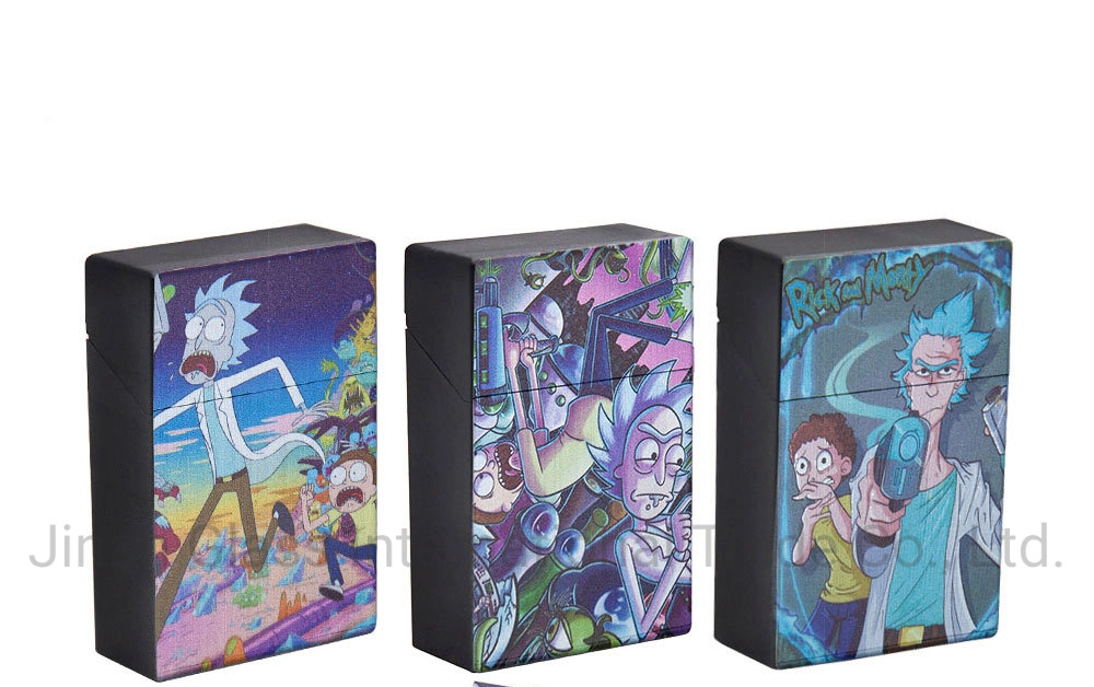 Wholesale/Supplier Portables Cigarette Case Cartoon Plastic Box