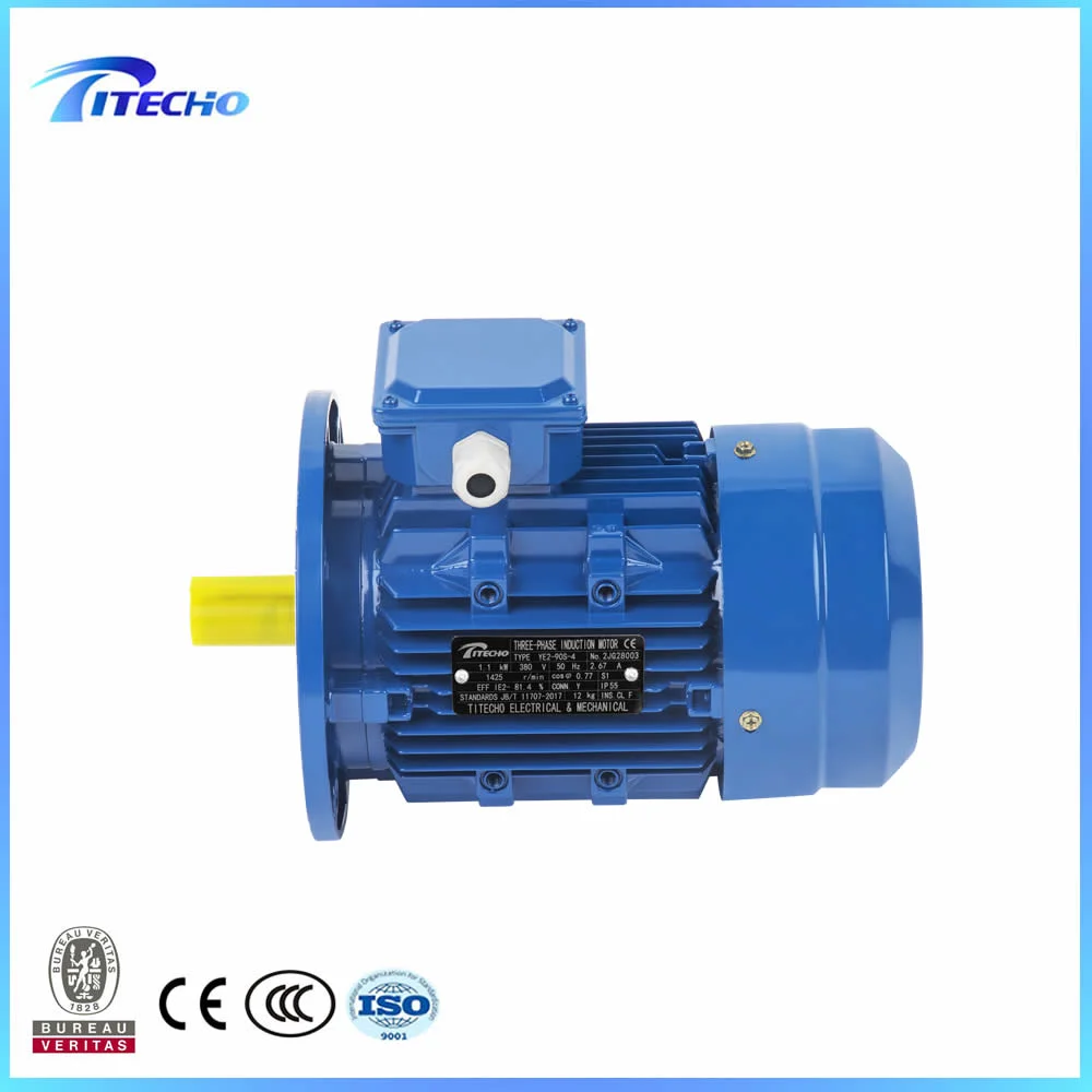 380V 415V Ye2 IP55 Three Phase AC Motor 100HP Electric Engine Motor