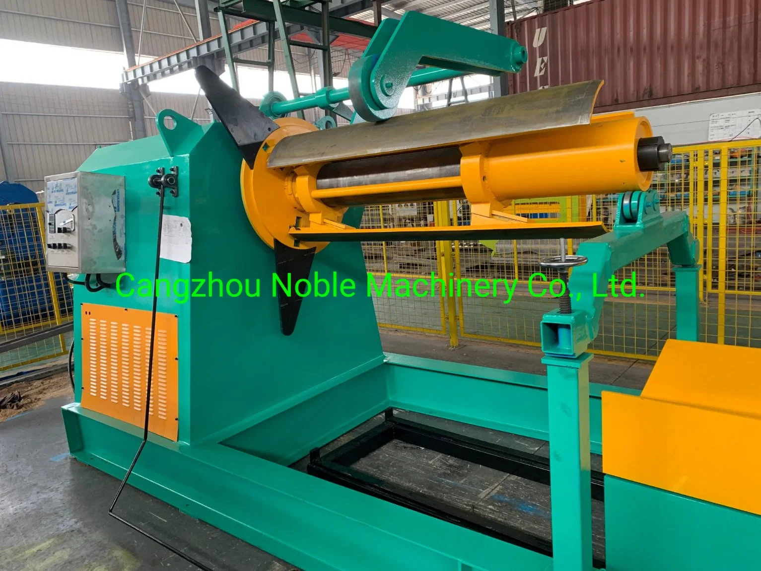 5tons/7tons/10 Tons Automatic Decoiler Hydraulic Uncoiler