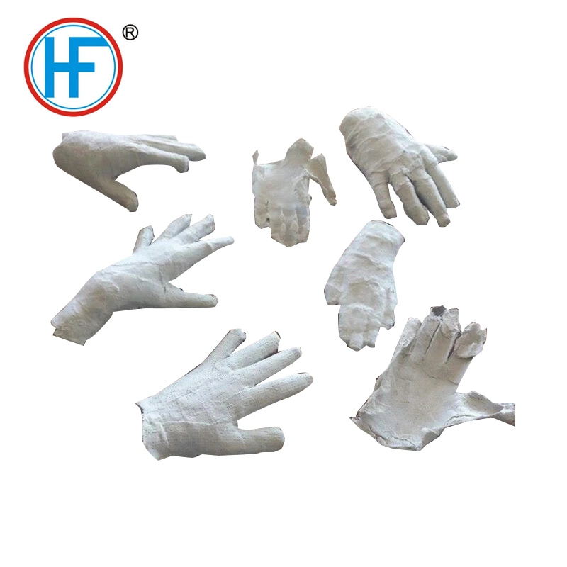 Mdr CE 7.5cmx3m Hf F-1 Hengfeng OEM Hardening Process Fast Firet Aid Plaster of Paris Bandage