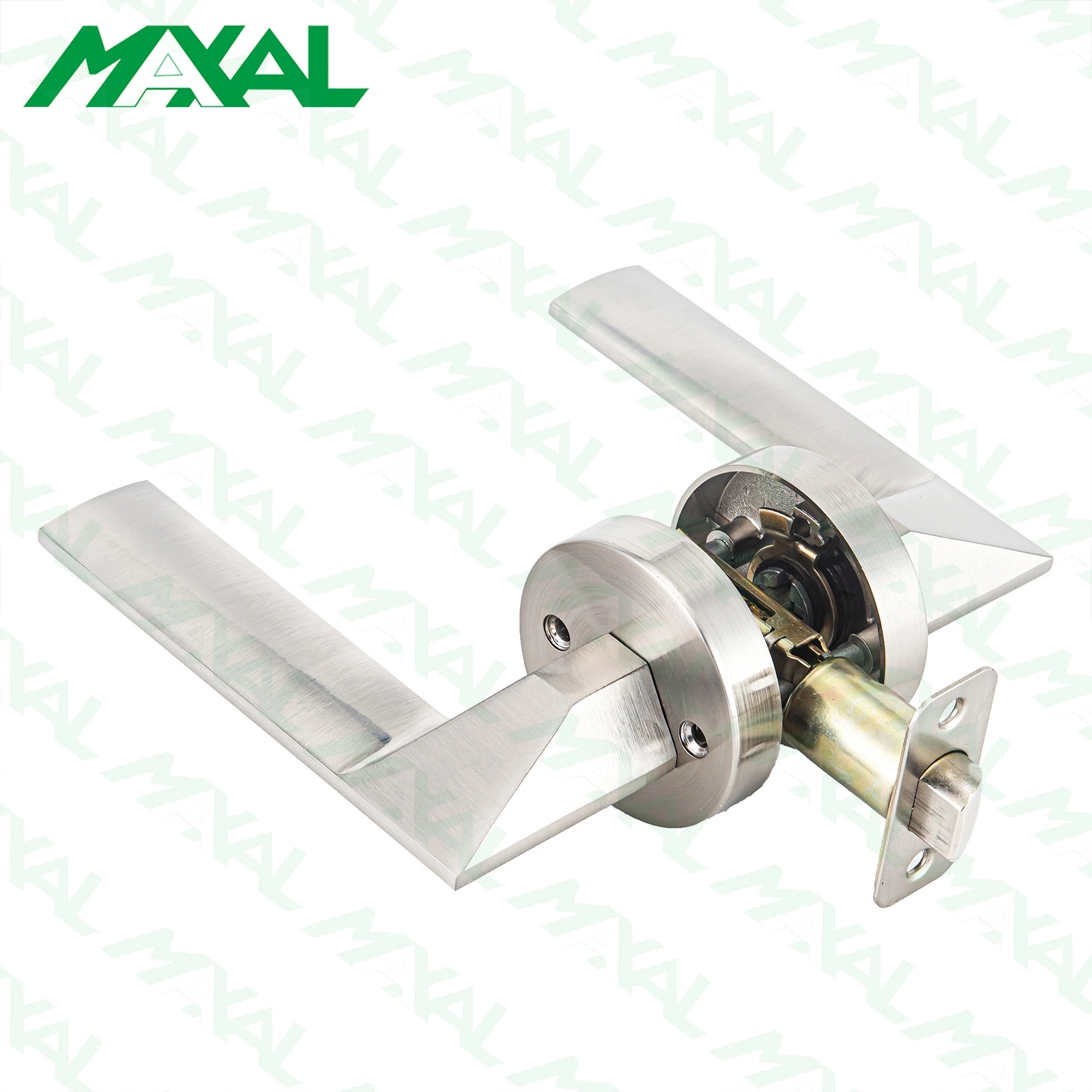 Maxal Contemporary Leverset, Passage Function, Zinc Alloy, Handle Door Lock