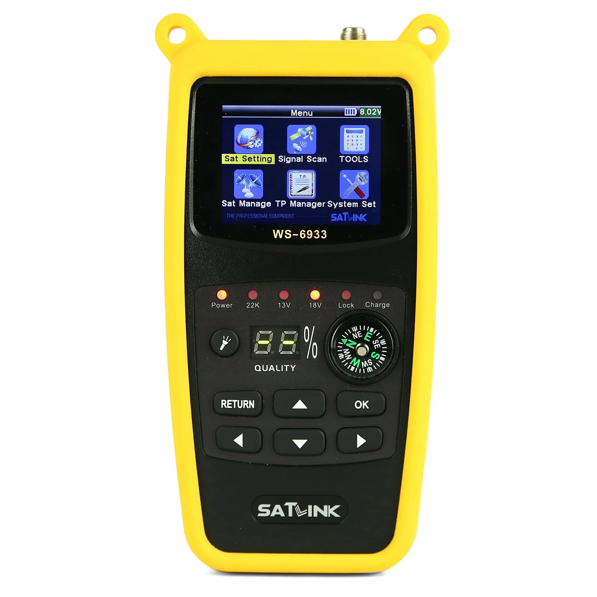 DVB-S/S2 Handheld Satellite Signal TV Finder Easy to Carry