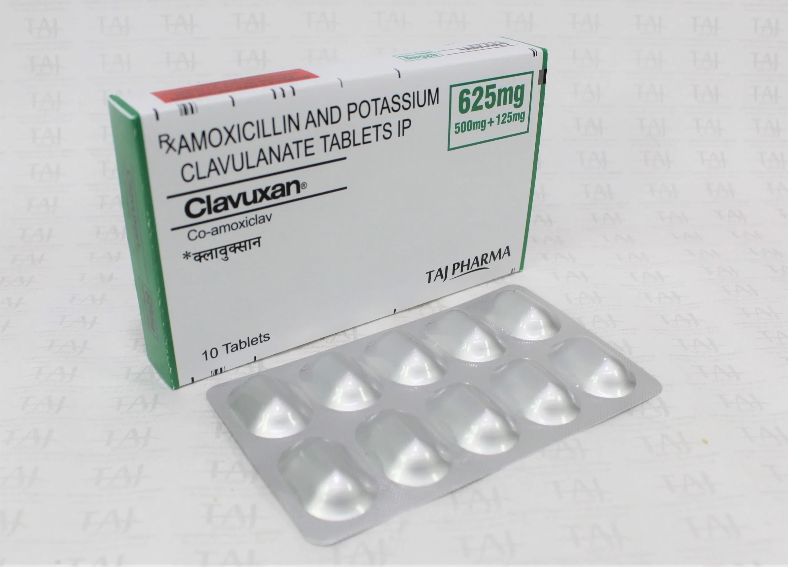 Les comprimés de amoxicillin and clavulanate de potassium 312.5MG, 375mg, 457mg, 562.5MG, 625mg, 1000mg Chine pharmaceutiques