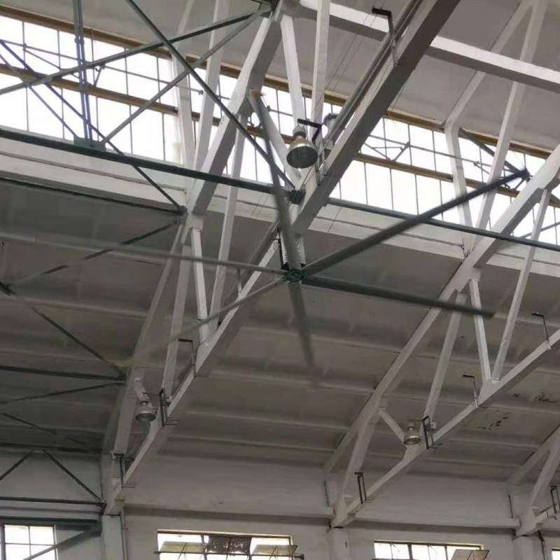 Techo de aire acondicionado enorme Hvls 24 pies ventiladores industriales