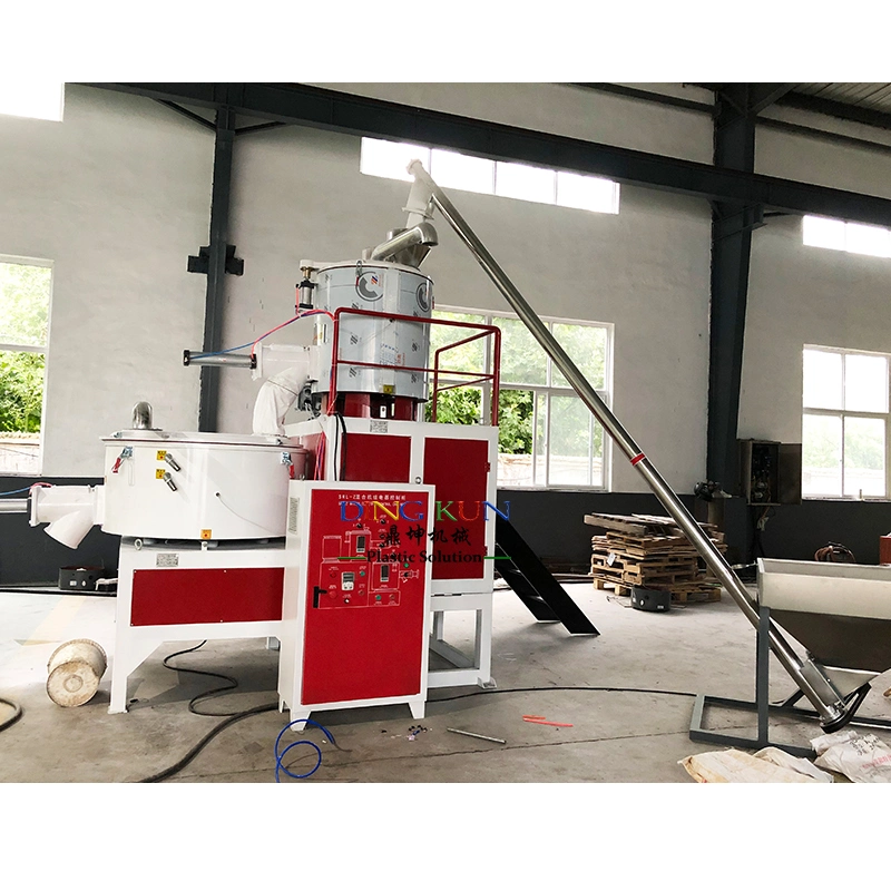 PVC High Speed Mixer Machine Unit / Plastic PVC Powder Mixer Machine