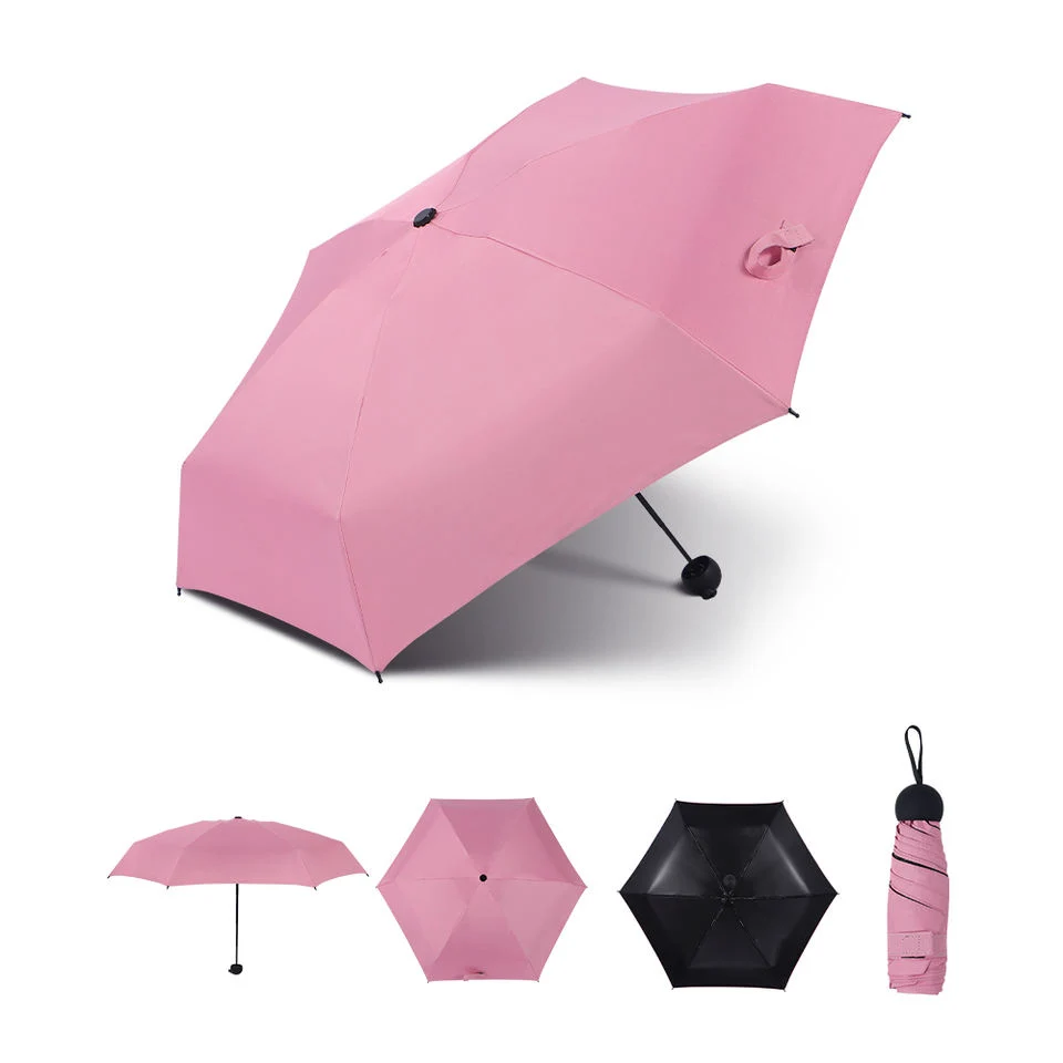 Super Mini Pocket Size Umbrella Anti UV Portable Umbrella Portable Design Ladies Sun Umbrella Handy Small Bag Umbrella