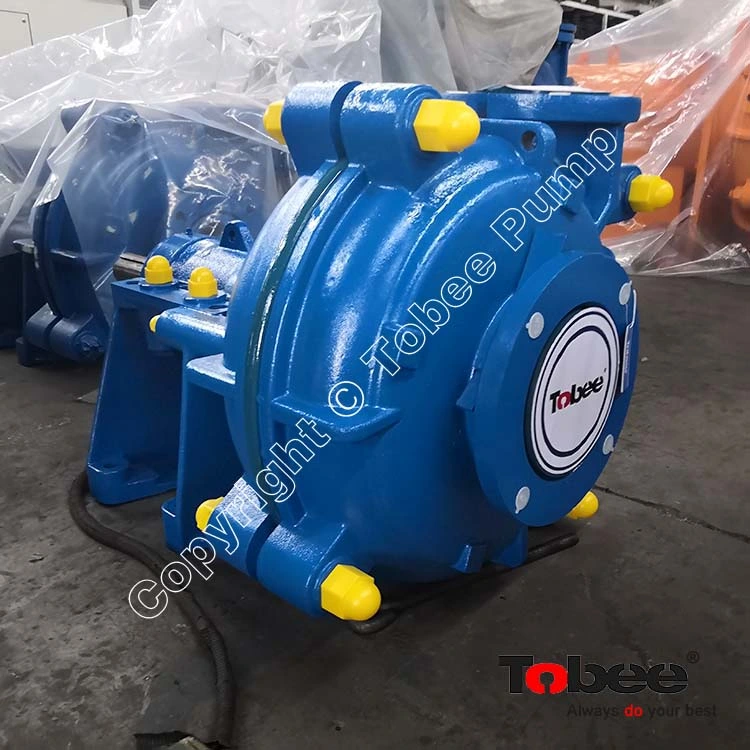 Tobee 6X4D AHR Slurry Pump Cast Iron Slurry Pump for Steel Mill Ash and Slag Handling