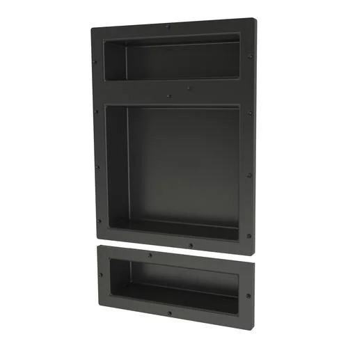 10% off Custom Black Recessed Bathroom Niche Cabinet Shower Niche Shelf