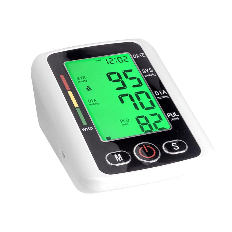 Household Automatic Upper Arm Accurate Ambulatory Blood Pressure Monitor with Digital LCD