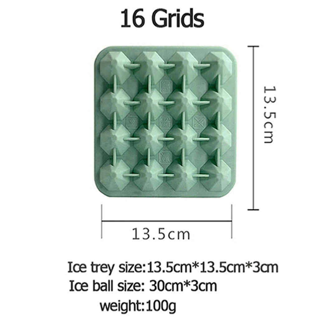 DIY Customized 3D Reusable Easy to Demold 8 Cavity Silicone Square