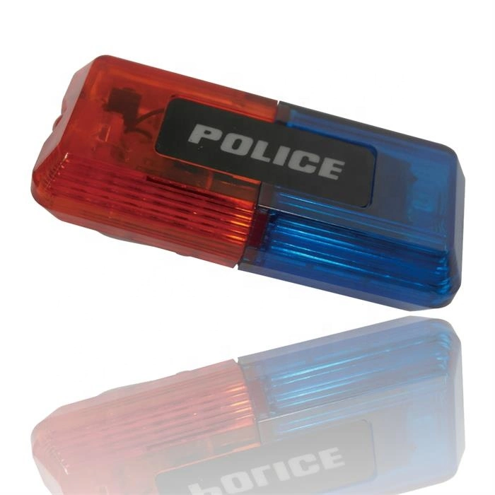 Rechargeable Rescue Traffic Guidance Security LED Shoulder Lights Red Blue Warning Flashing LED Duty Lamp Quality LED Warning Shoulder Light