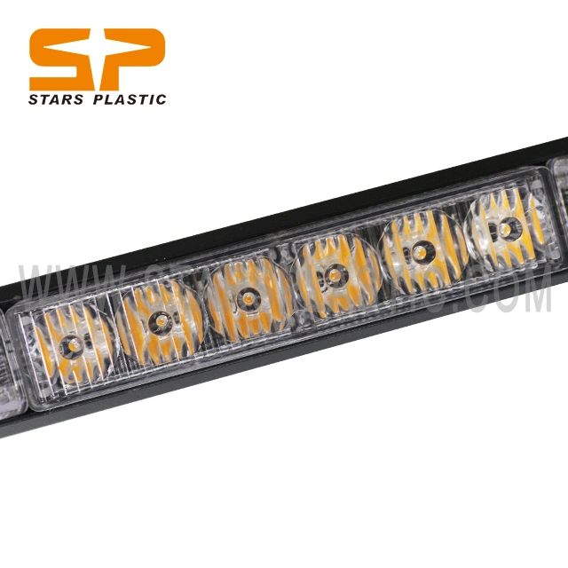 Traffic Advisor Light Bar 35.5 Inch 13 Flash Patterns 32 LED Warning Emergency Strobe Light Bar Directional Flashing LED Safety Lights with Cigar Lighter