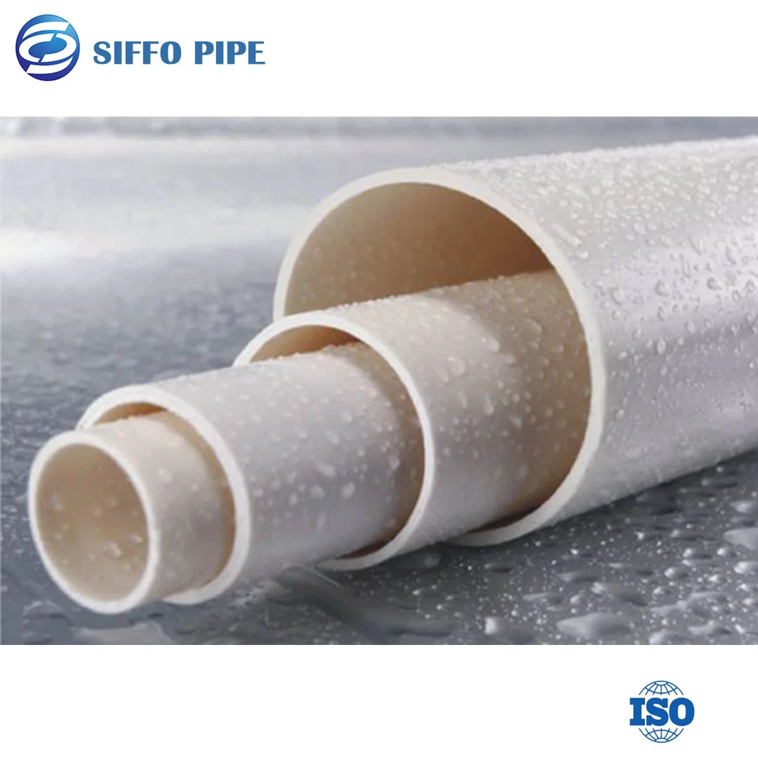 DN355mm Plastic Grey Color Tube PVC UPVC MPVC Pipe for Coupling/Water Supply/Cable/Fishing Cages/Agriculture Irrigation/Garden Irrigation