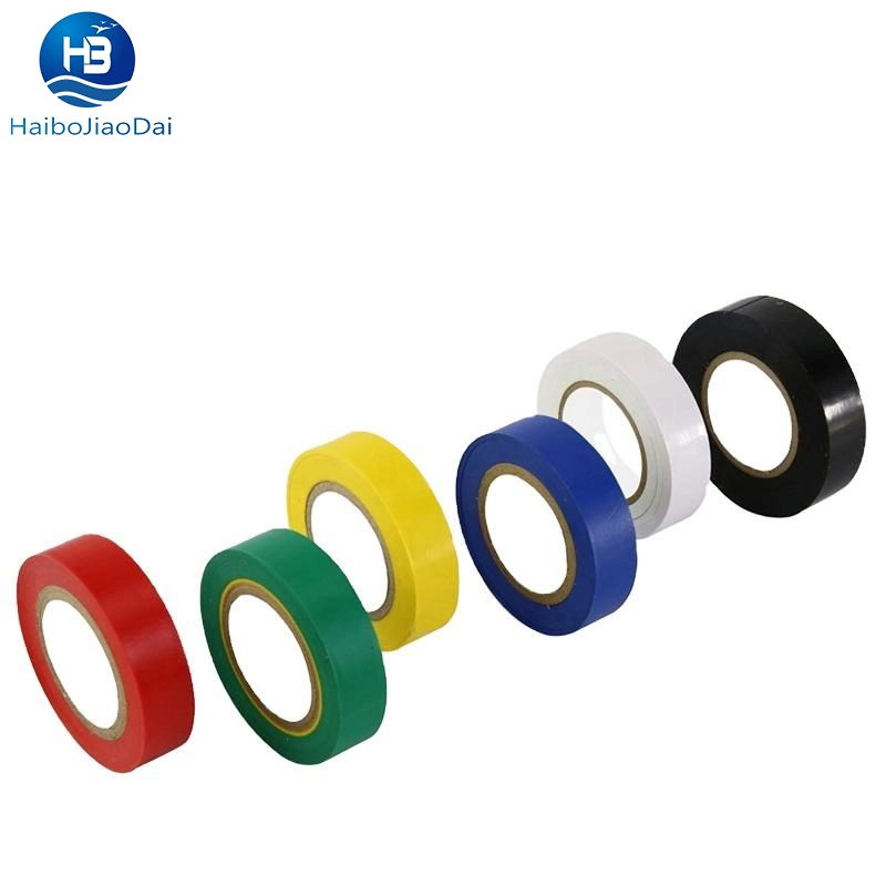 Factory Price Electric Insulation Custom Role Big Log Electric Insulation Electrical Self Adhesive Color Rubber Plastic PVC Tape