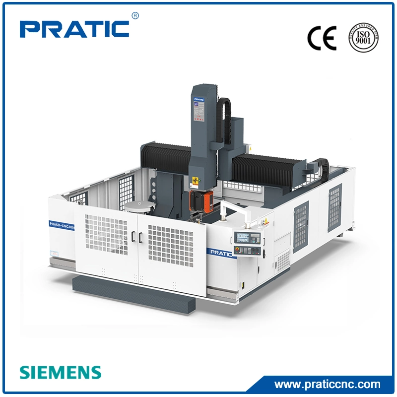 5 Axis Multi Side Processing Bridge Type CNC Mill Machine for Aluminum Steel Copper Plate Parts EV Battery Tray