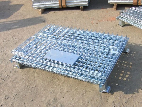 Warehouse Welded Stackable Wire Mesh Container from China Supplier