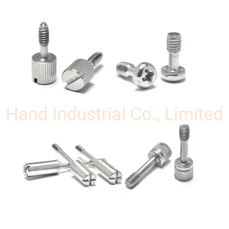 Professional ISO Certificated Phillips Pan Head Metal Captive Screws for Plastic